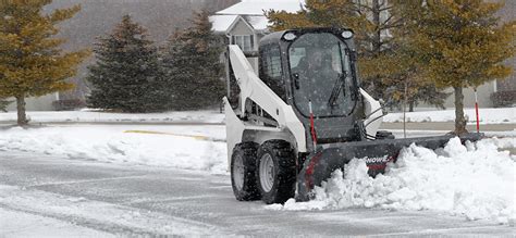 best skid steer for plowing snow|snowex plows for skid steers.